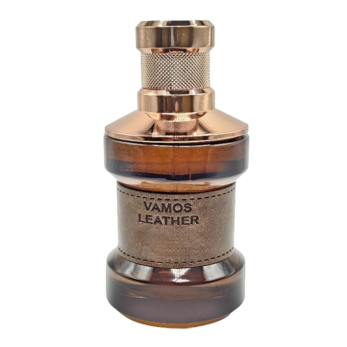 Vamos Leather Cologne for Men (Aromatic, Tuscan Leather) 3.4oz / 100ml Eau De Parfum