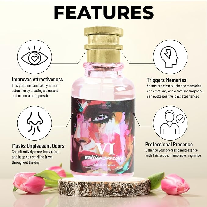 VI Edition Speciale Perfume for Women | Perfume for Women Eau de Parfum | 3.4 Fl Oz / 100 ml | Extrait De Parfum | Long Lasting 8-10 hours