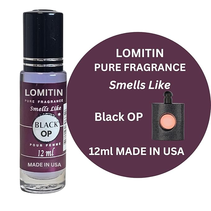 Fragrance Perfume Oils Black Op Parfum Roll On Body Oil for Women (12ml) (Pack of 2)