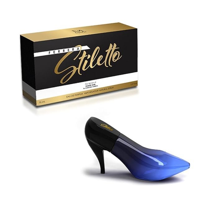 Ferrera Stiletto Perfume for Women 3.4/100ml (Inspired by Good Girl Black) Eau de Parfum, Natural Spray