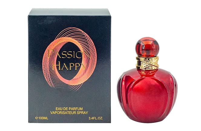 Passion Happy Perfume for Women 3.4oz/100ml Eau de Parfum, Natural Spray