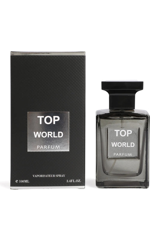 Top World Parfum Cologne For Men (EDP), Fragrance for Men, 3.4 Fl Oz Each