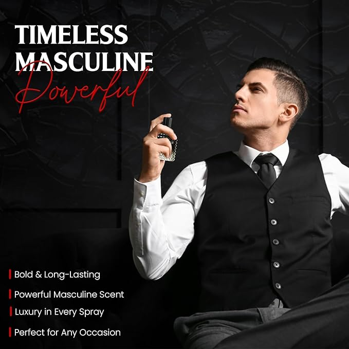 Savage and Valentine Milano Cologne for Men - Eau De Parfum Natural Spray, 3.4 Fl Oz Each, Pack of 3 Combo Set