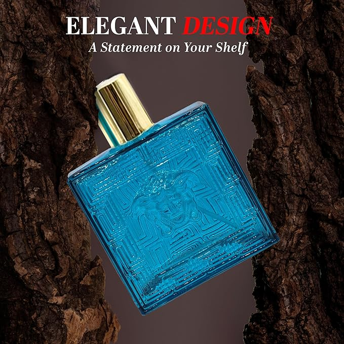 Signature Scent 4-Piece Fragrance for Men Includes Savage/1 Billion/Versatile/Valentine Milano of Woody, Spicy, Citrus & Aromatic Fragrance Each One in 100ml Bottle