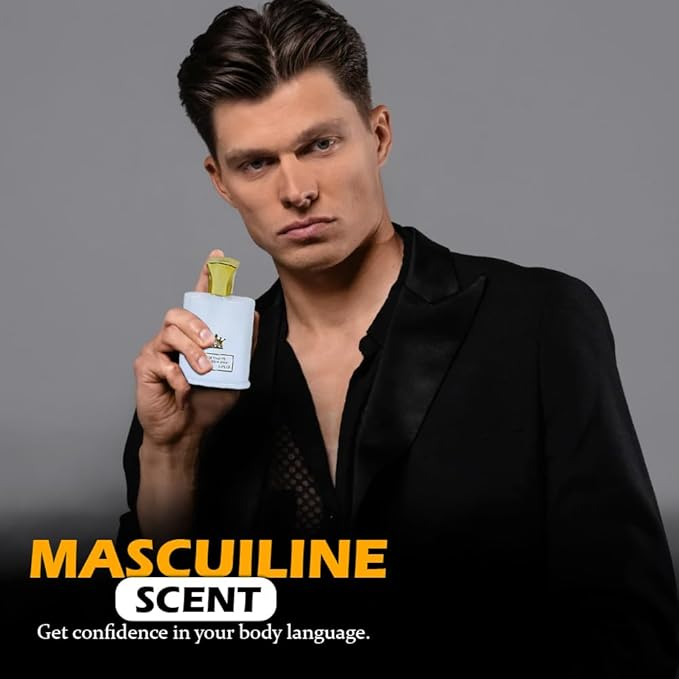 Signature Scent 4-Piece Fragrance for Men Includes Savage/King D White/King D Black/Valentine Milano of Woody, Spicy, Citrus, Cologne for Men in 100ml/3.4 Fl oz x 4 Bottle