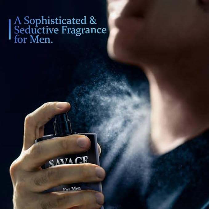 Savage Extrait De Parfum & Savage Pour Homme Fragrance for Men - 3.4Oz + Travel Spray 35ml, Masculine Scent, Cologne for Men, 3.4oz/100ml (Pack of 3)