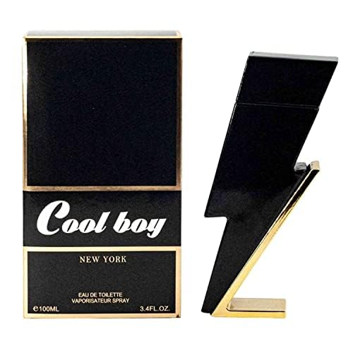 Cool Boy Cologne for Men 3.4oz/100ml eau de parfum, Long Lasting fragrance for Men