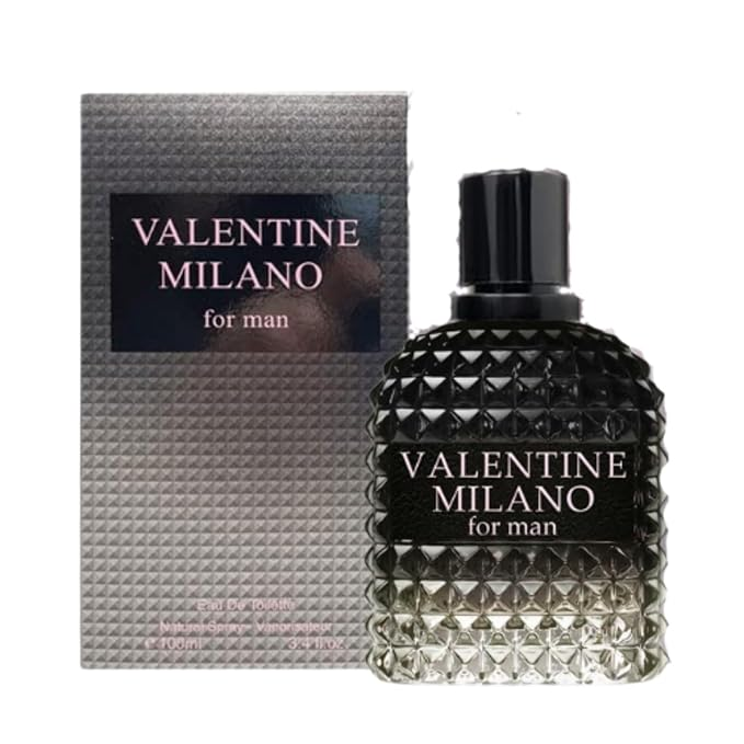 Valentine Milano and Very Excited and Very Excited Black Cologne for Men Eau De Parfum and Eau De Toilet 3.4oz Fl Oz/100ml each, Wonderful Gift, Masculine Scent for All Skin Types (Pack of 3)