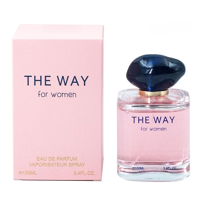 Perfume for Women (3.4oz/100ml x 4Pcs), Eau de Parfum, (The Way, Cool Girl, Yes, Style Women) Pack of 4pcs, Fragrance for Women