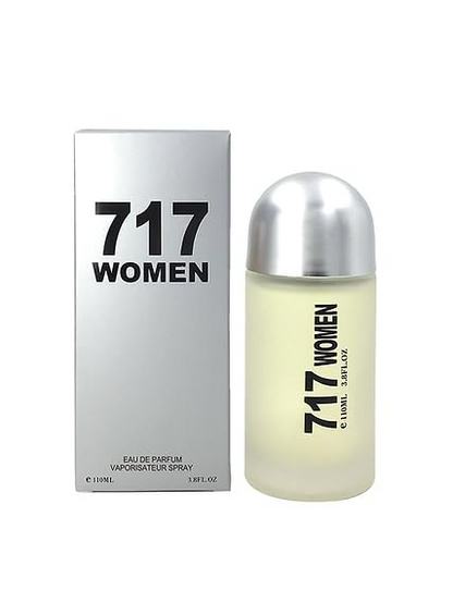 717 Perfume for Women, 3.4oz / 100ml each (717 VIP, 717 WOMEN, 717 VIP ROSE, 717 SEXY) gift set (Pack of 4)