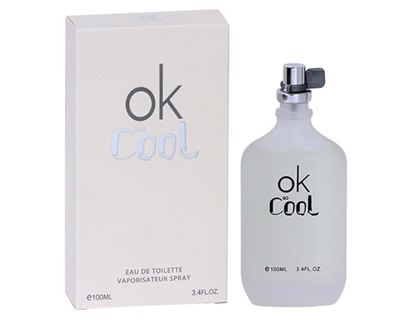 Ok So Cool Unisex Perfume 3.4oz/100ml Eau de toilette, Cologne for Men, Natural Spray