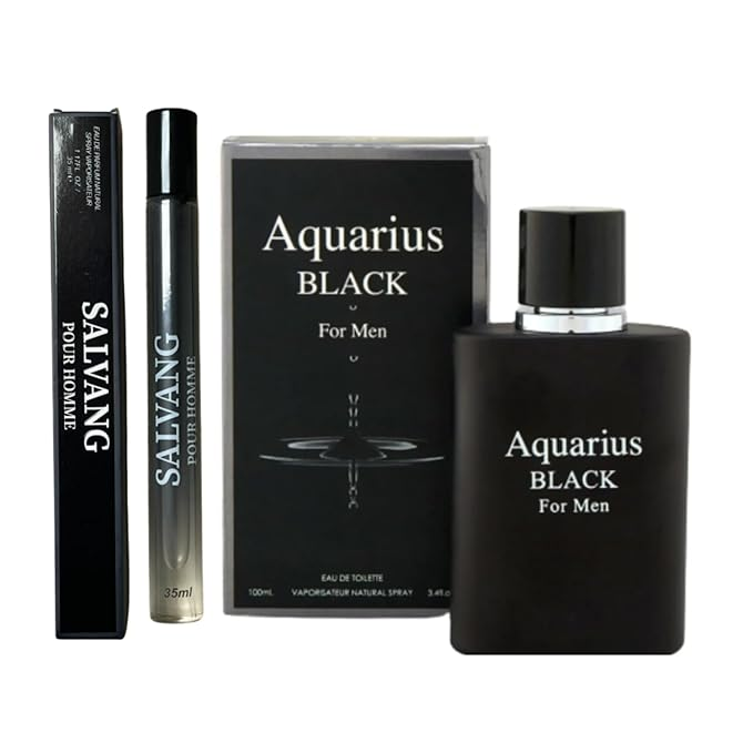 Aquarius Black Cologne for Men 3.4 fl.oz.