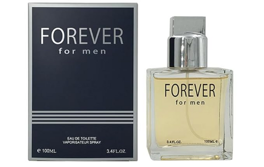 Forever Cologne for Men 3.4oz/100ml Eau de Toilette, Fragrance for Men