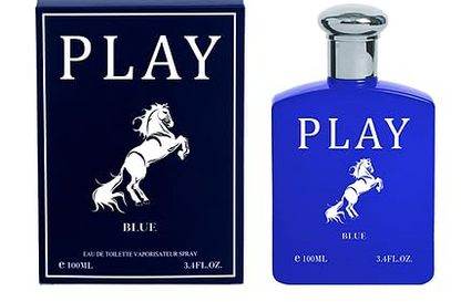 Play Cologne for Men (Red, Green, Blue, Black) inspired by R.L.P.O.L.O - 4 x 100ml / 3.4oz each Giftset Eau De Toilette Spray