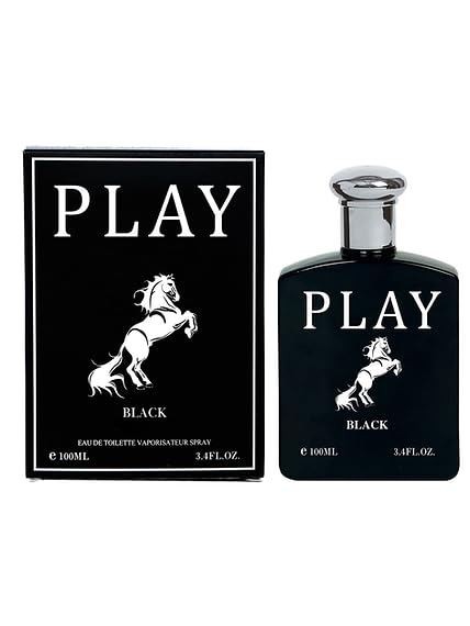 Play Cologne for Men (Red, Green, Blue, Black) inspired by R.L.P.O.L.O - 4 x 100ml / 3.4oz each Giftset Eau De Toilette Spray