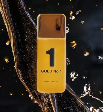 Gold No.1 Cologne for Men 3.4oz/100ml eau de toilette, Fragrance for Men
