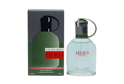 Savage Pour Home & Hero Green Cologne for Men Eau De Toilette, 3.4oz Fl Oz/100ml each, Fragrance for Men