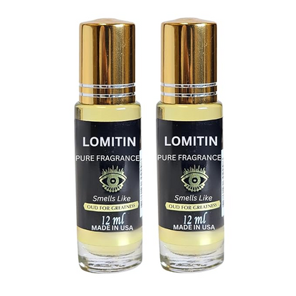 Fragrance Perfume Oils Oud For Greatness Parfum Roll On Body Oil unisex 12ml (Pack of 2)