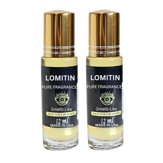 Fragrance Perfume Oils Oud For Greatness Parfum Roll On Body Oil unisex 12ml (Pack of 2)