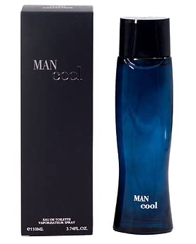 Man Cool Cologne for Men 3.4oz/100ml eau de toilette, Fragrance for Men