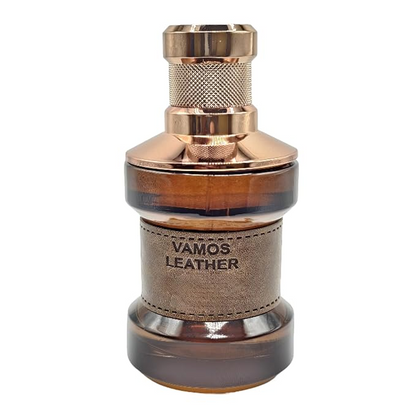 Vamos Leather Cologne for Men (Aromatic, Tuscan Leather) 3.4oz / 100ml Eau De Parfum