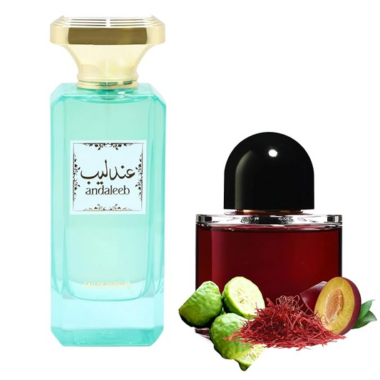 Andaleeb Perfume for Unisex | Our Impresssion of Rouge Chaotique - 3.4 Fl Oz - Eau De Parfum Unisex | Plum, Saffron, Patchouli, Oak, Bergamont