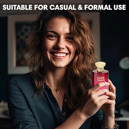 Saphia Perfume for Women | Perfume for Women Eau de Parfum | 3.4 Fl Oz / 100 ml | Eau de Parfum | Long Lasting 8-10 hours
