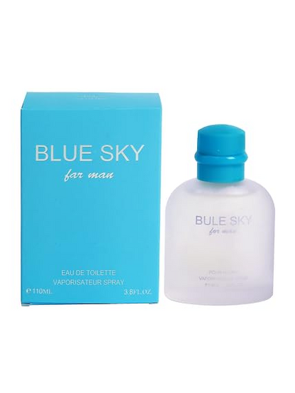 Valentine Milano & Blue Sky Cologne for Men (EDP & EDT), Fragrance, Wonderful Gift, Masculine Scent for All Skin Types, 3.4 Fl Oz Each (Pack of 2)