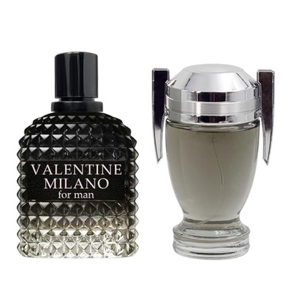 Valentine Milano for Men (EDP) & Cup Cologne (EDT), Fragrance for Men, 3.4 Fl Oz Each (Pack of 2)About this item Invigorating Top Notes: Opens with fresh and revitalizing top notes that make a memorable first impression.