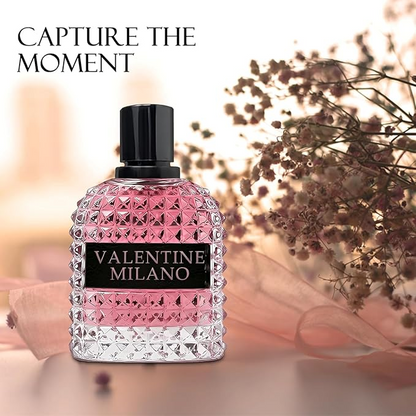 Valentine Milano & Dolores Pour femme Perfume for Women - 3.4oz/100ml, Eau de Parfum, Fragrance for Women (Pack of 2)