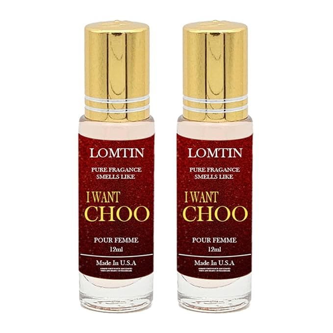 Fragrance Perfume Oils I Want Choo Parfum Roll On Body Oil for Women (12ml) (Pack of 2)