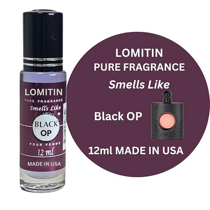 Fragrance Perfume Oils Black Op Parfum Roll On Body Oil for Women (12ml) (Pack of 2)