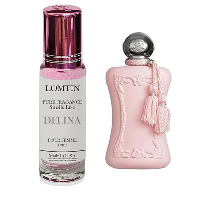 Fragrance Perfume Oils Delina Parfum Roll On Body Oil for Women (12ml) (Pack of 2)