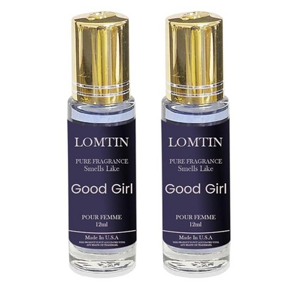 Fragrance Perfume Oils Good Girl Parfum Roll On Body Oil for Women (12ml) (Pack of 2)