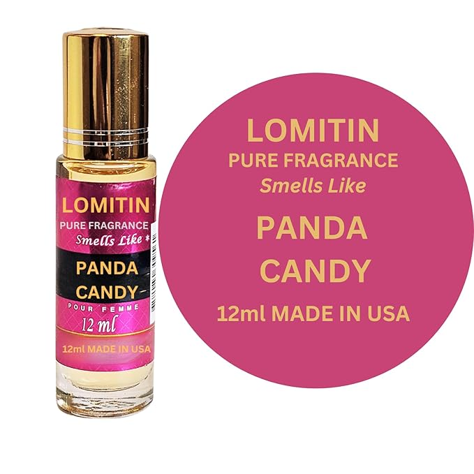 Fragrance Perfume Oils Panda Candy Parfum Roll On Body Oil for Women (12ml) (Pack of 2)