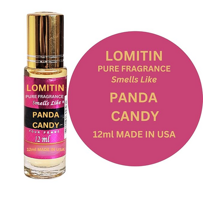 Fragrance Perfume Oils Panda Candy Parfum Roll On Body Oil for Women (12ml) (Pack of 2)