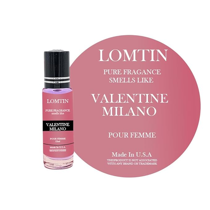 Fragrance Perfume Oils Valentine Milano Parfum Roll On Body Oil for Women (12ml) (Pack of 2)