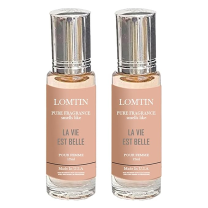 Fragrance Perfume Oils La Vista Bele Parfum Roll On Body Oil for Women (12ml) (Pack of 2)