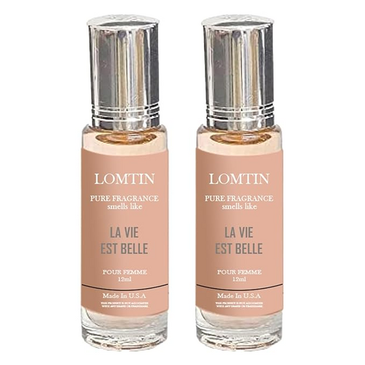 Fragrance Perfume Oils La Vista Bele Parfum Roll On Body Oil for Women (12ml) (Pack of 2)