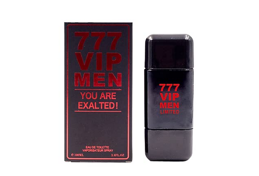 777 Vip Limited Red 3.4oz/100ml Eau de Toilette, Natural Spray