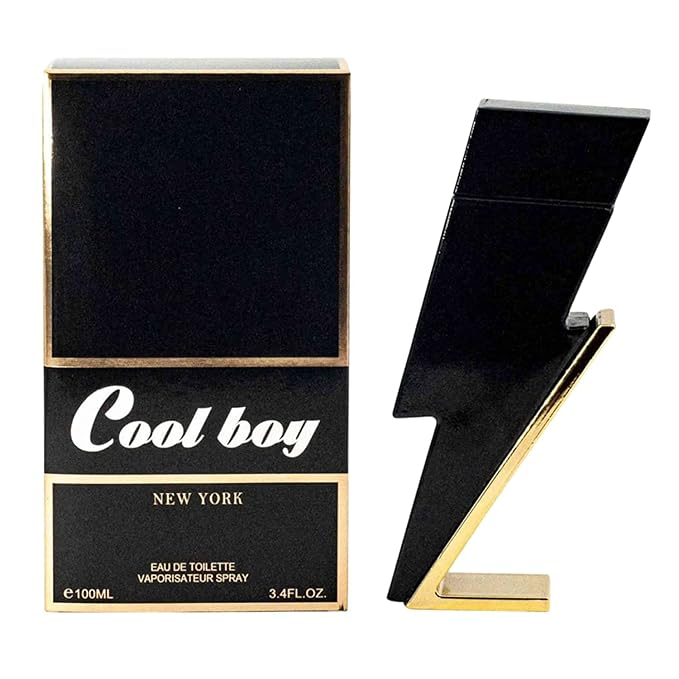 Cool Boy Cologne for Men 3.4oz/100ml eau de parfum, Fragrance for Men