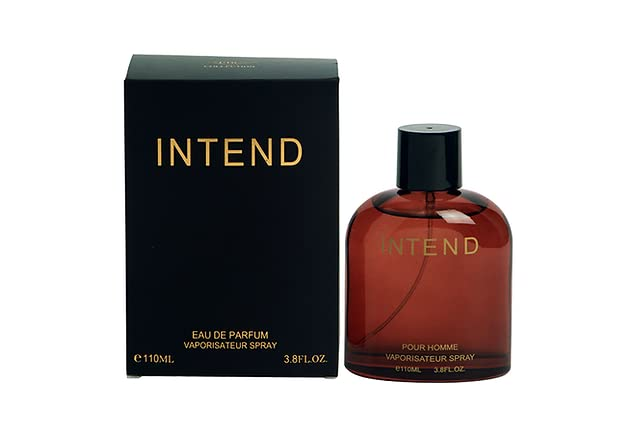 Intend Cologne for Men 3.4oz/100ml Eau de Parfum, Natural Spray
