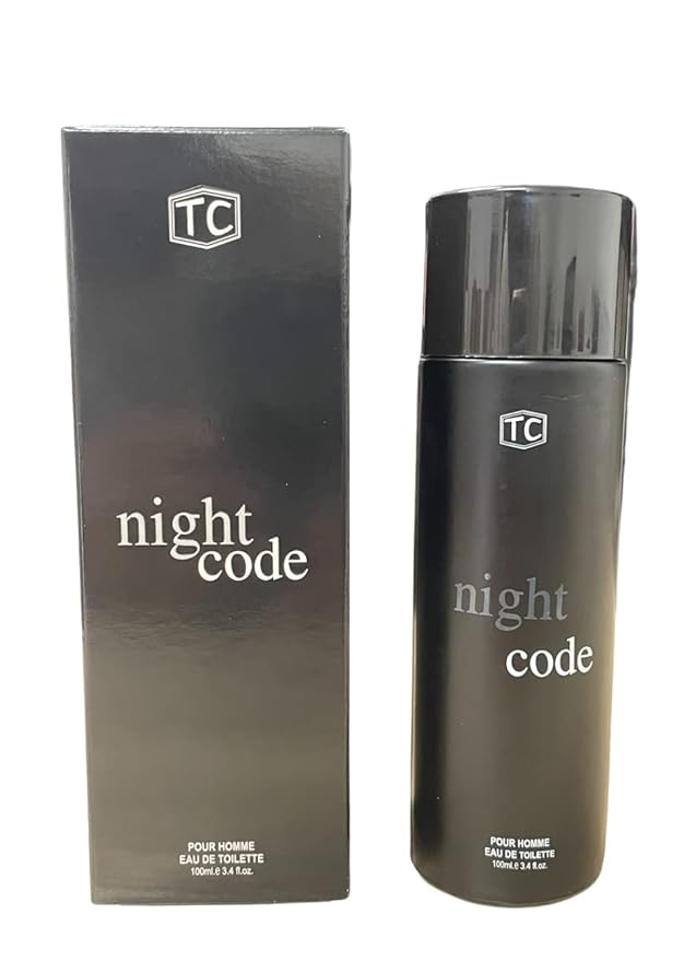 Night Code Cologne for Men 3.4oz/100ml eau de toilette, Fragrance for Men