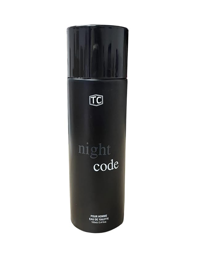 Night Code Cologne for Men 3.4oz/100ml eau de toilette, Fragrance for Men