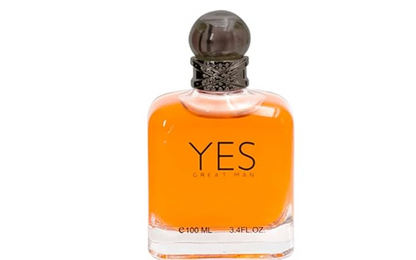 Yes Great Man Cologne for Men 3.4oz/100ml Eau de Toilette, Natural Spray