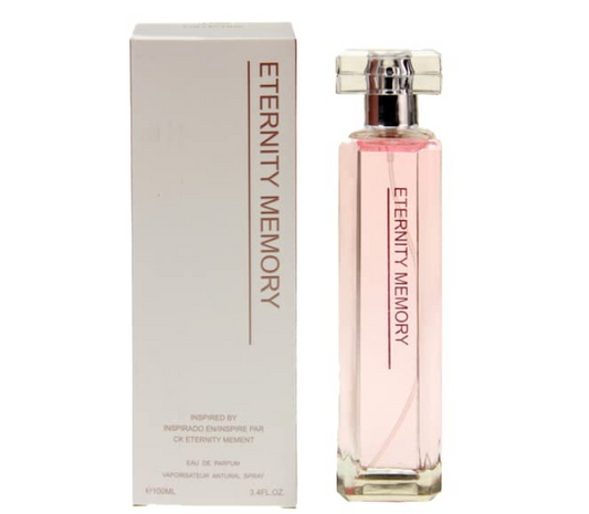 Eternity Memory Perfume for Women 3.4oz/100ml, Eau de parfum, Natural Spray