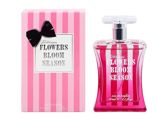 Flowers Bloom Season Perfume for Women, 3.4oz/100mlEau de Parfum, Natural Spray