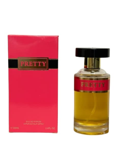 Pretty Perfume for Women 3.4oz/100ml, Eau de Parfum, Natural Spray
