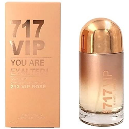 717 VIP Rose Perfume for Women 3.8oz/110ml, Eau de Parfum, Natural Spray