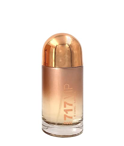717 VIP Rose Perfume for Women 3.8oz/110ml, Eau de Parfum, Natural Spray